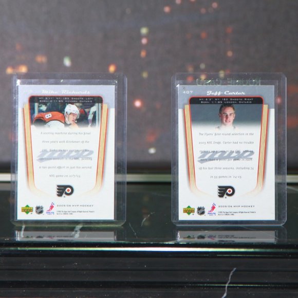 Vintage MVP Rookie Cards of Parise, Carter & Richards Rookie Cards 2005/05 - Picture 6 of 6